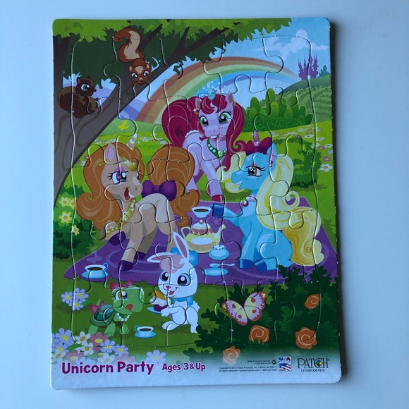 Patch Unicorn Party Puzzle - Picture 1 of 6